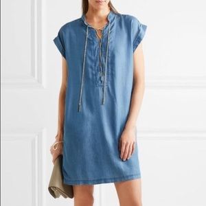 Michael Kors Chain Lace Up Dress